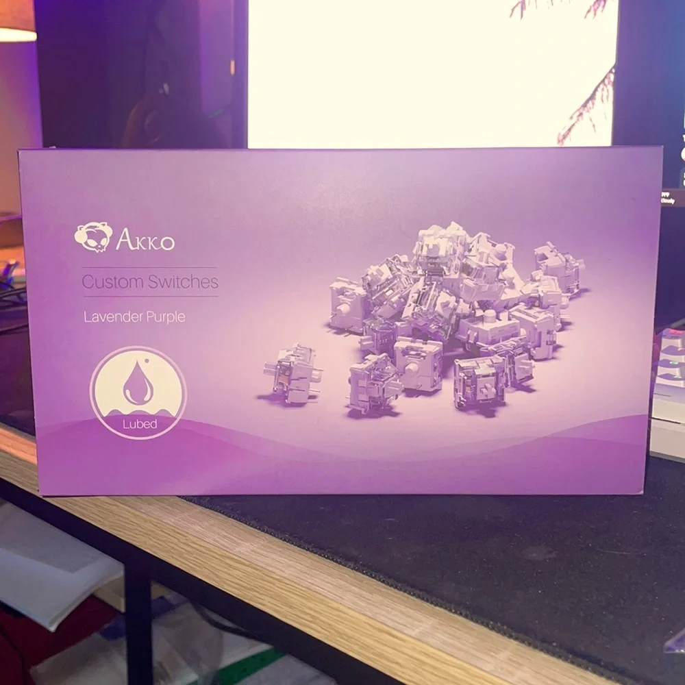 Akko Lavender Purple switches